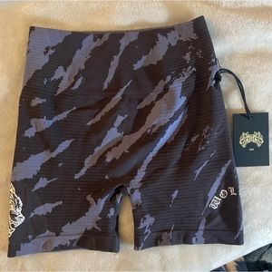 Darc Sport Wolves Chopper Everson Seamless Shorts SIZE SMALL